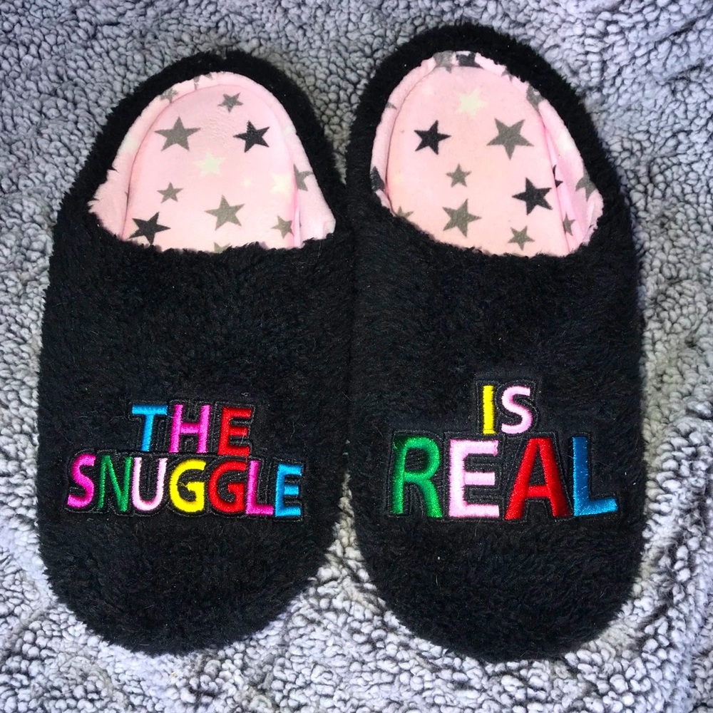 Pi Couture Graphic House Slippers
